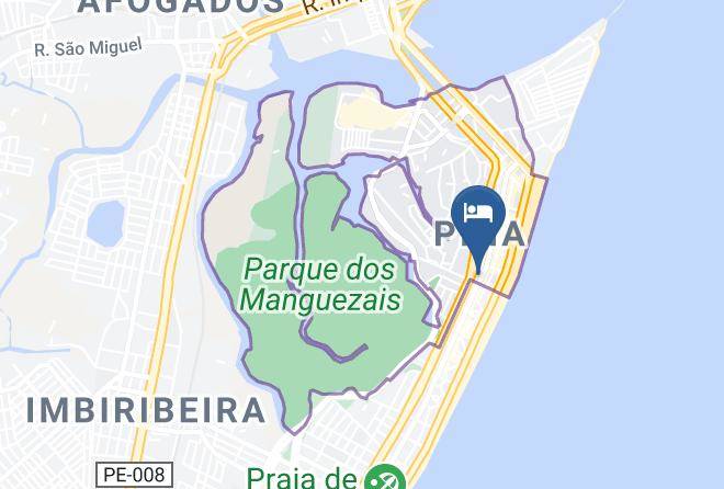 Recife - Uzi Praia Hotel Maps