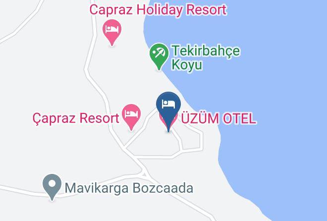 Bozcaada - Uzum Otel Maps