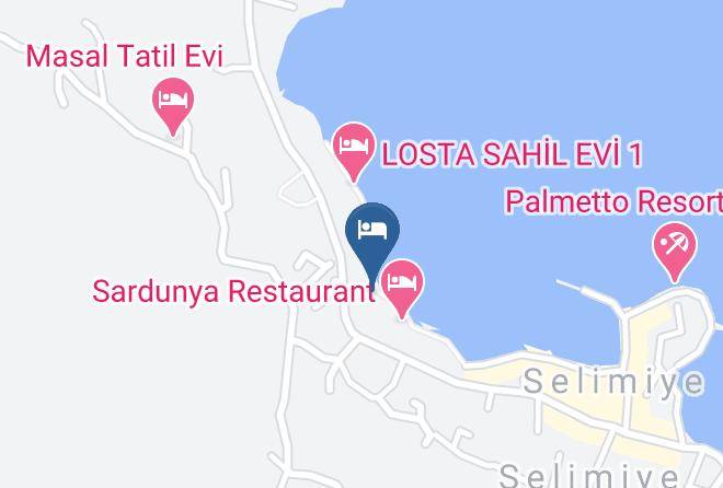 Mugla - Uzum Tatil Evi & Restaurant Maps