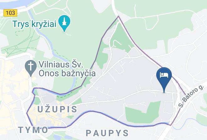 Vilnius - Uzupio Namai Maps
