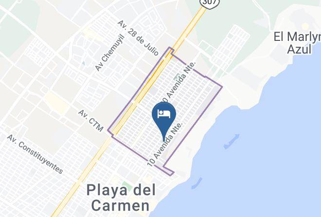 Solidaridad - V10 Smart Hotels Maps