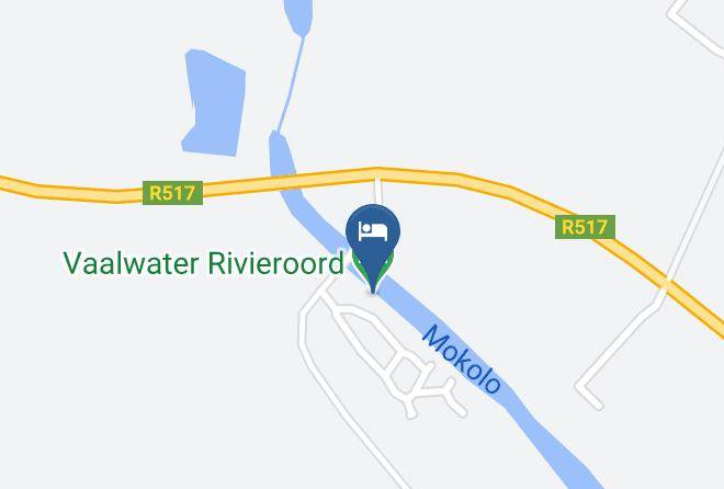 Vaalwater Rivieroord Map