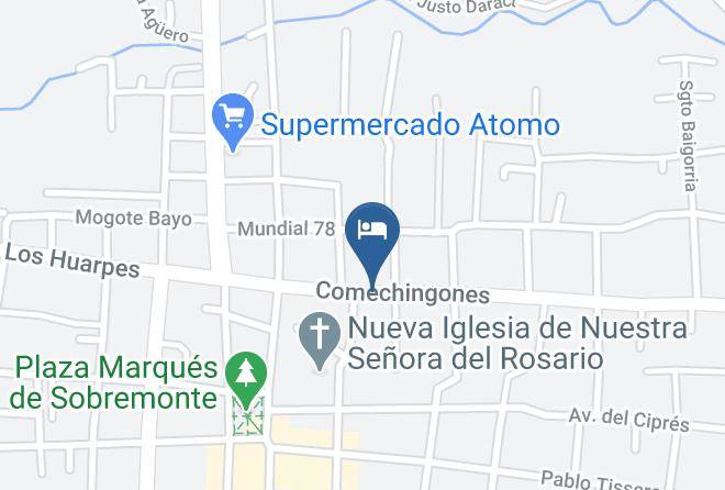 Santa Rosa Dellara - Vacacion Serrana Maps