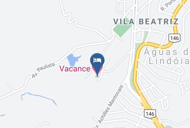 Aguas De Lindoia - Vacance Hotel Maps
