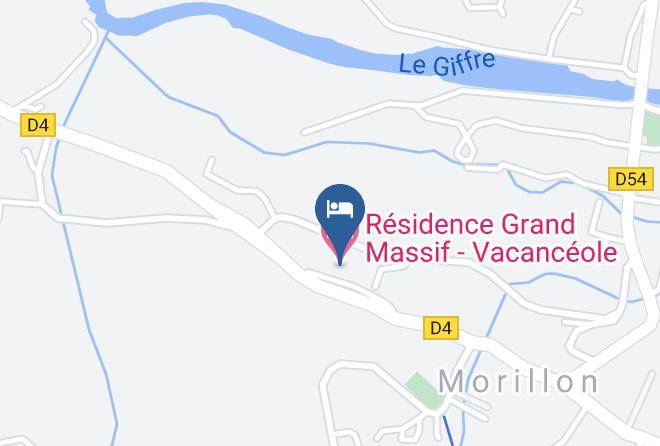 Haute Savoie - Residence Grand Massif Vacanceole Maps