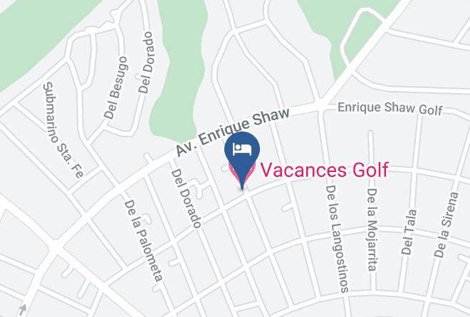 Pinamar - Vacances Golf Maps