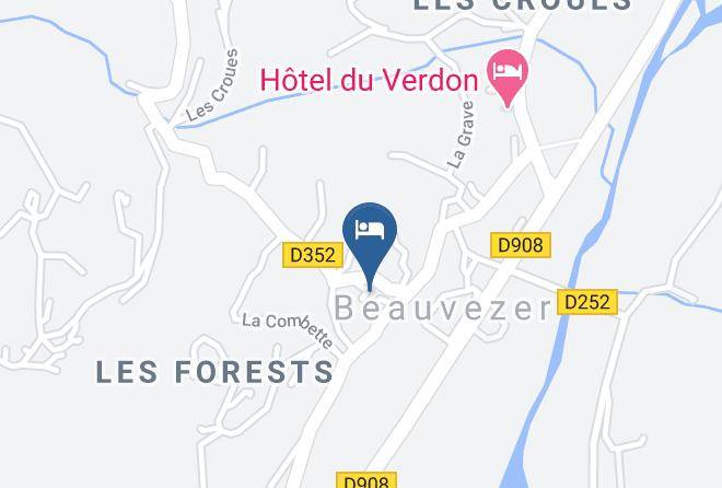 Alpes De Haute Provence - Vacances Haut Verdon Maps