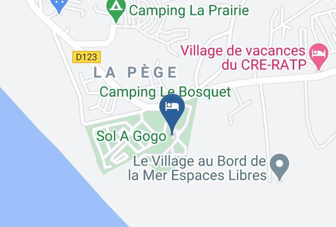 Vendee - Vacances Ulvf La Grande Dune Maps