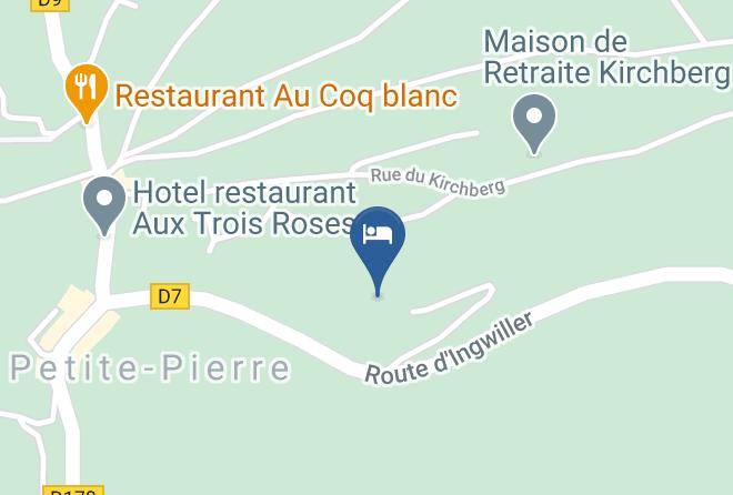 Bas Rhin - Vacances Ulvf La Petite Pierre Maps
