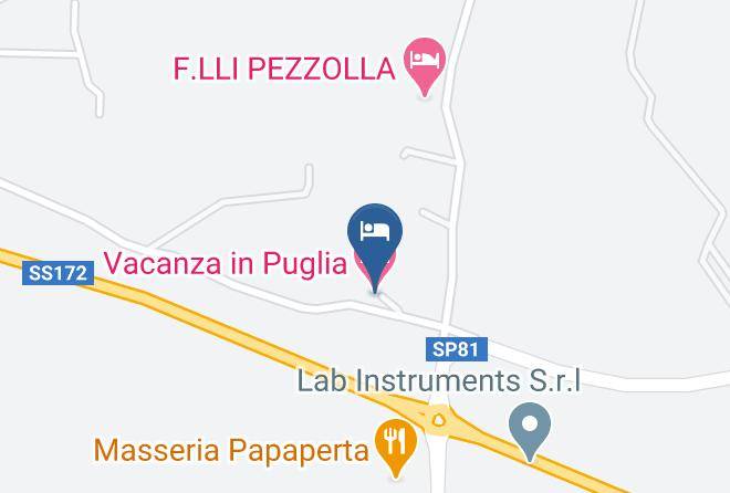 Vacanza In Puglia Map
