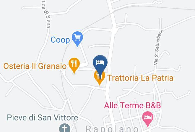Siena - Vacanze In Torre Maps