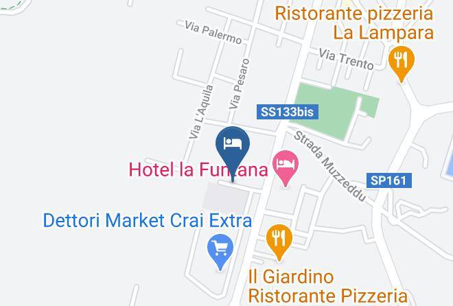 Sassari - Vacanze Santa Teresa Maps