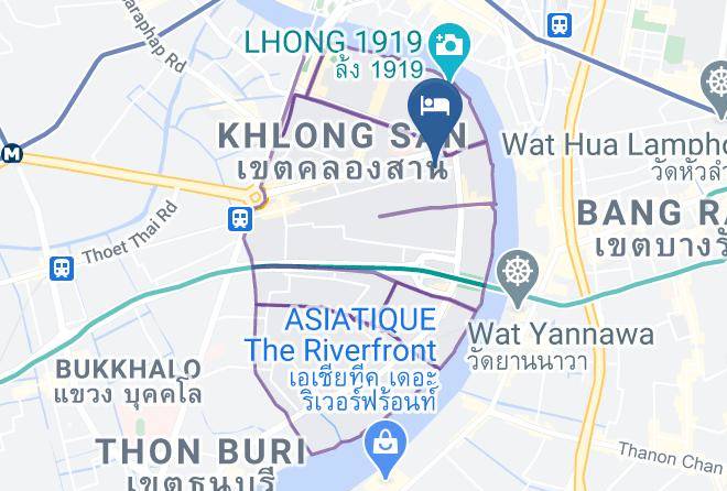 Phra Nakhon - Vacation Bangkok The Artistic Home Maps