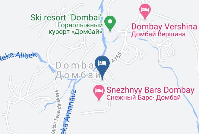 Karachayevsk - Staryy Dombay Maps