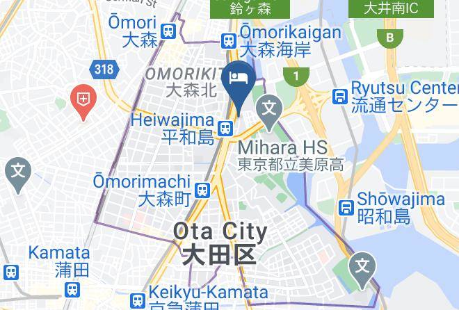 Ota Ward - Vacation Inn Heiwajima Maps