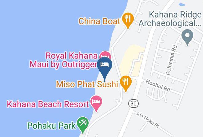 Maui - Vacation Internationale Maps
