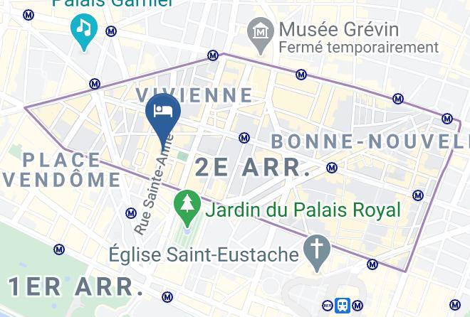 Paris - Location De Vacances Sainte Anne Maps