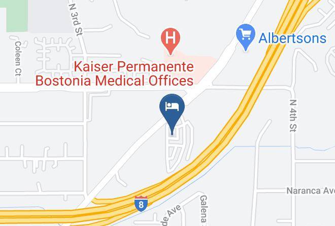 San Diego - Vacationer Rv Resort Maps