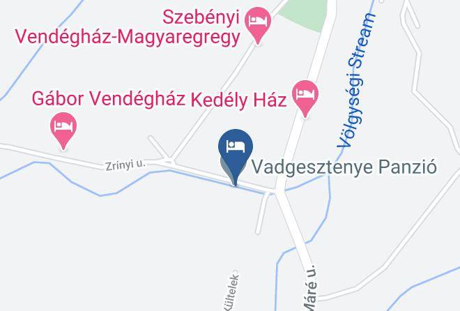Magyaregregy - Vadgesztenye Panzio Maps