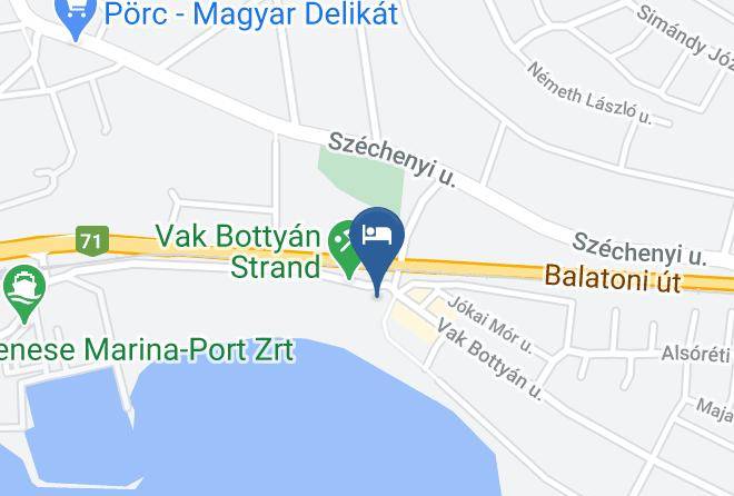 Balatonkenese - Vadkacsa Etterem Es Panzio Maps