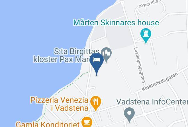 Vadstena - Vadstena Kloster Hotel Reception And Restaurant Maps