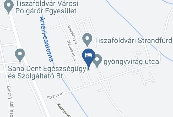 Tiszafoldvar - Vadvirag Udulo Maps