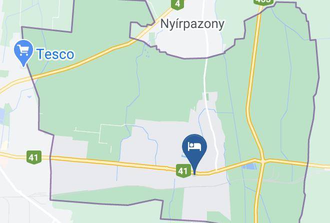 Nyiregyhaza - Vadvirag Vendeghaz Maps