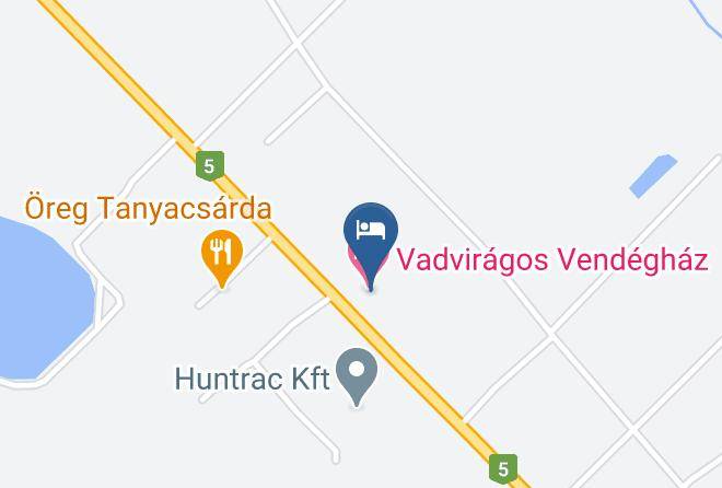Lajosmizse - Vadviragos Vendeghaz Maps