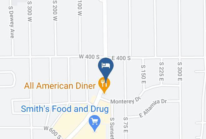 Iron - Vagabond Inn Cedar City Maps
