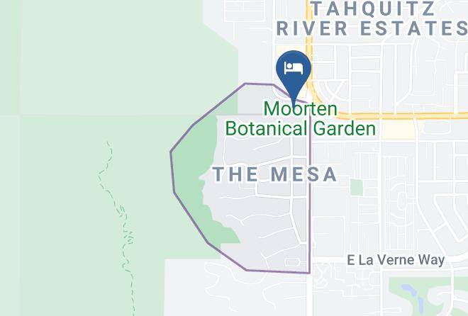 Vagabond Inn Palm Springs Map