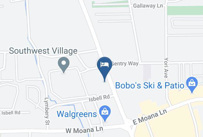 Washoe - Vagabond Inn Reno Maps