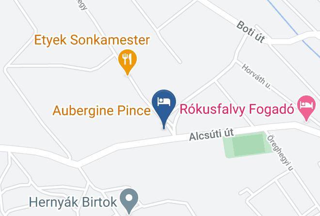 Etyek - Vagabund Vendeghaz Maps