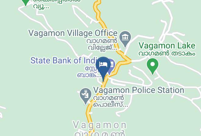 Peerumade - Vagamon Lake Resort Maps