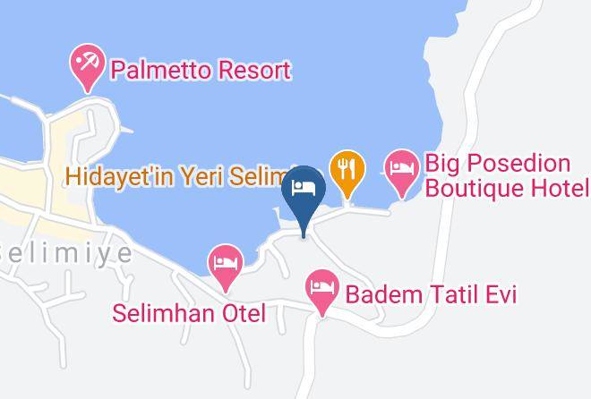 Mugla - Vakana Beach Hotel Maps