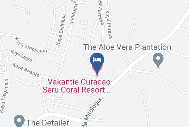Willemstad - Vakantie Curacao Seru Coral Resort Studio 32 Te Huur Maps