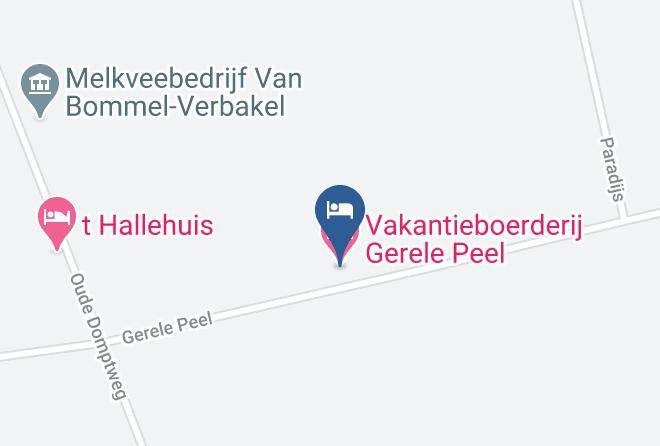 Vakantieboerderij Gerele Peel Map