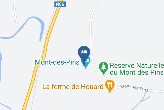 Vakantiedomein Dennenheuvel Domaine De Vacances Mont Des Pins Map