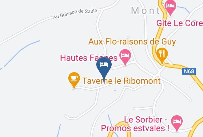 Liege - Vakantiehuis Ardennen Hautes Fagnes La Mignonne Des Fagnes Maps