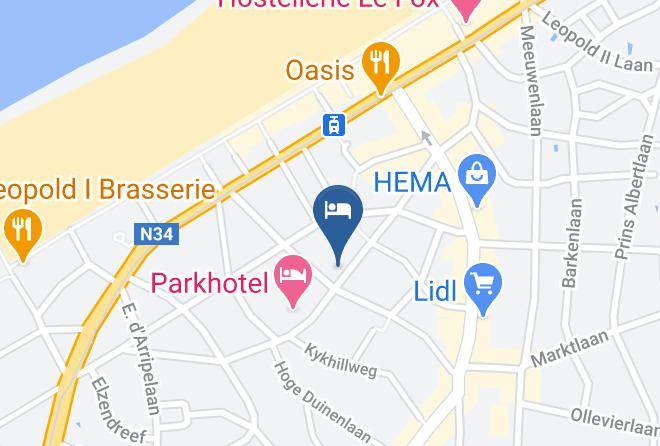West Flanders - Vakantiehuis De Bron Maps