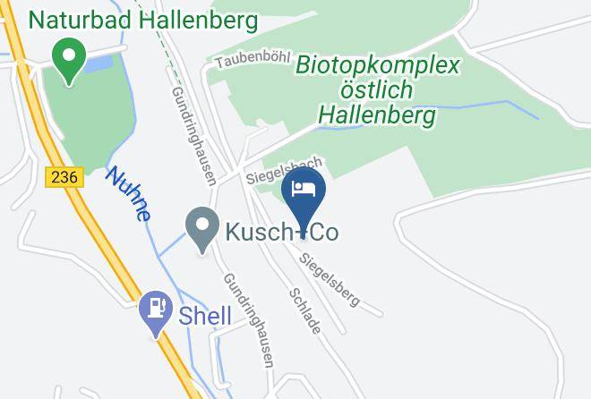 Hochsauerlandkreis - Vakantiehuis Happynest Maps