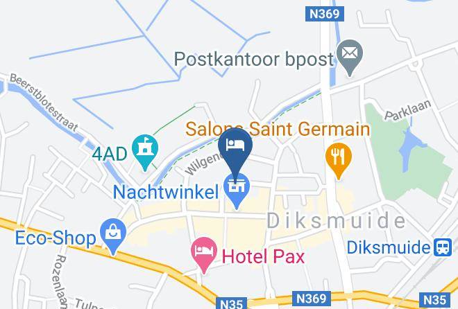 West Flanders - Vakantiehuis Juliette Maps