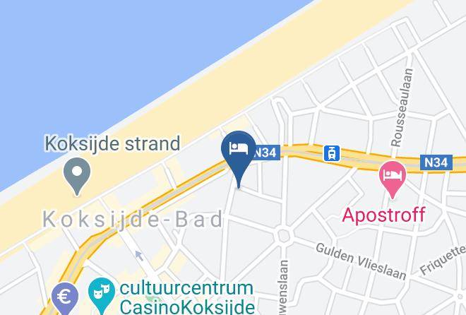 West Flanders - Vakantiehuis Marsouins Maps
