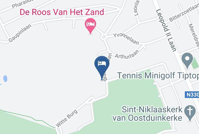 Vakantiehuis Zandhof Map