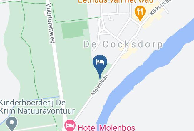 Texel - Vakantiehuisjes En Bungalows Maps