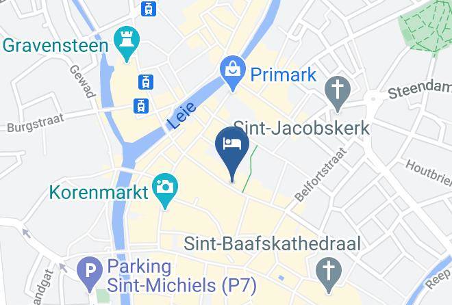 East Flanders - Vakantielogies Chambreplus Maps