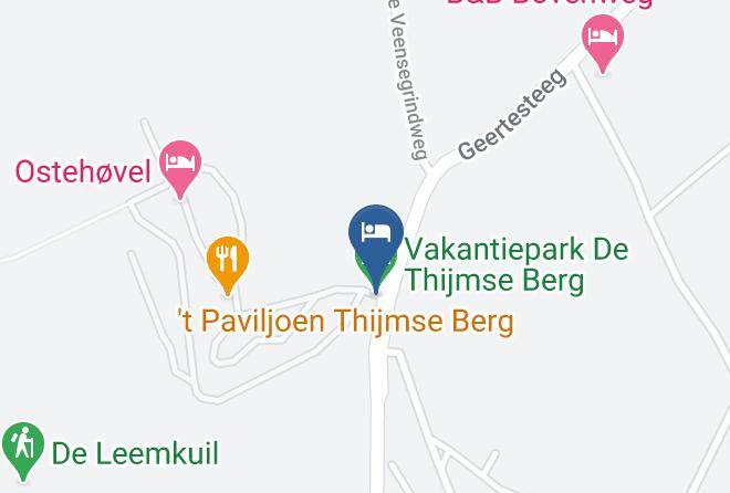 Vakantiepark De Thijmse Berg Map