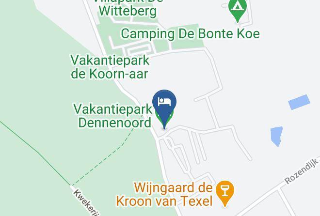 Texel - Vakantiepark Dennenoord Maps