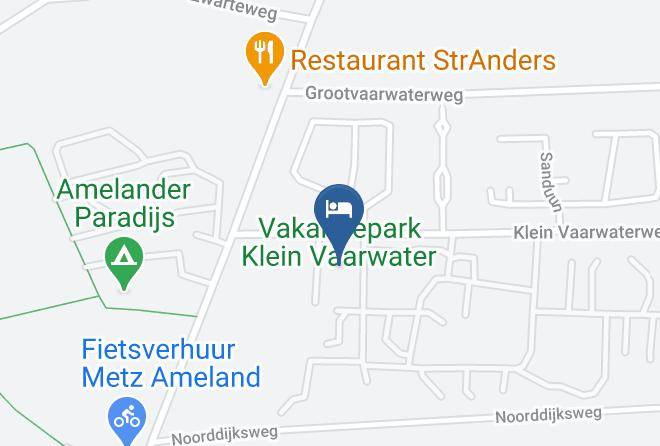 Ameland - Vakantiepark Klein Vaarwater Maps