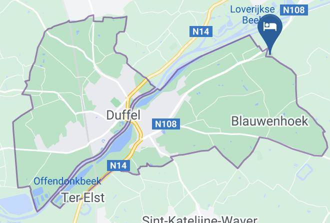 Antwerp - Vakantiestudio 'kleine Johannes' Maps