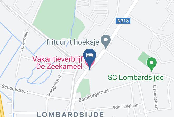 West Flanders - Vakantieverblijf De Zeekameel Maps